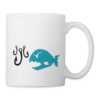 mad fish - Mug - white - Right