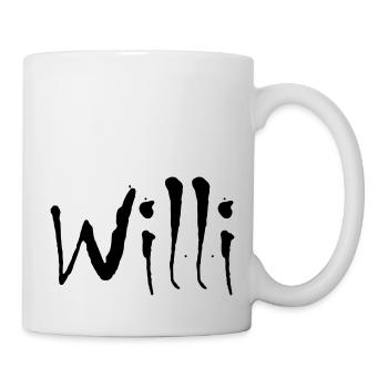 willi - Tasse - Weiß - Rechts