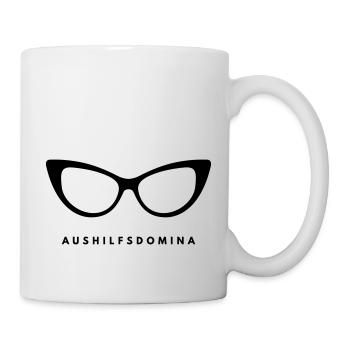 Aushilfsdomina - Tasse - Weiß - Rechts
