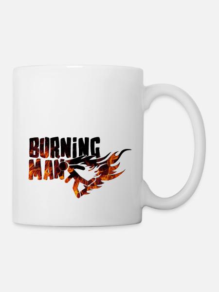 Burning Man - Mug - white