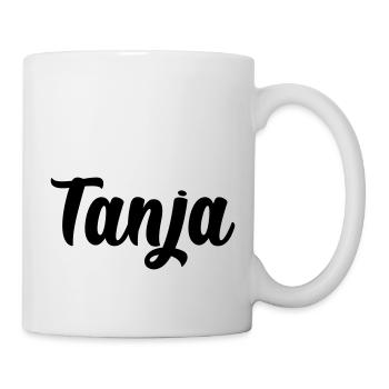 Tanja - Tasse - Weiß - Rechts