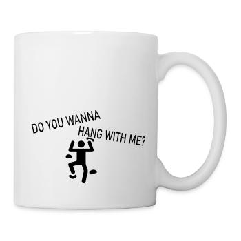 Bouldern Klettern Climbing - Tasse - Weiß - Rechts