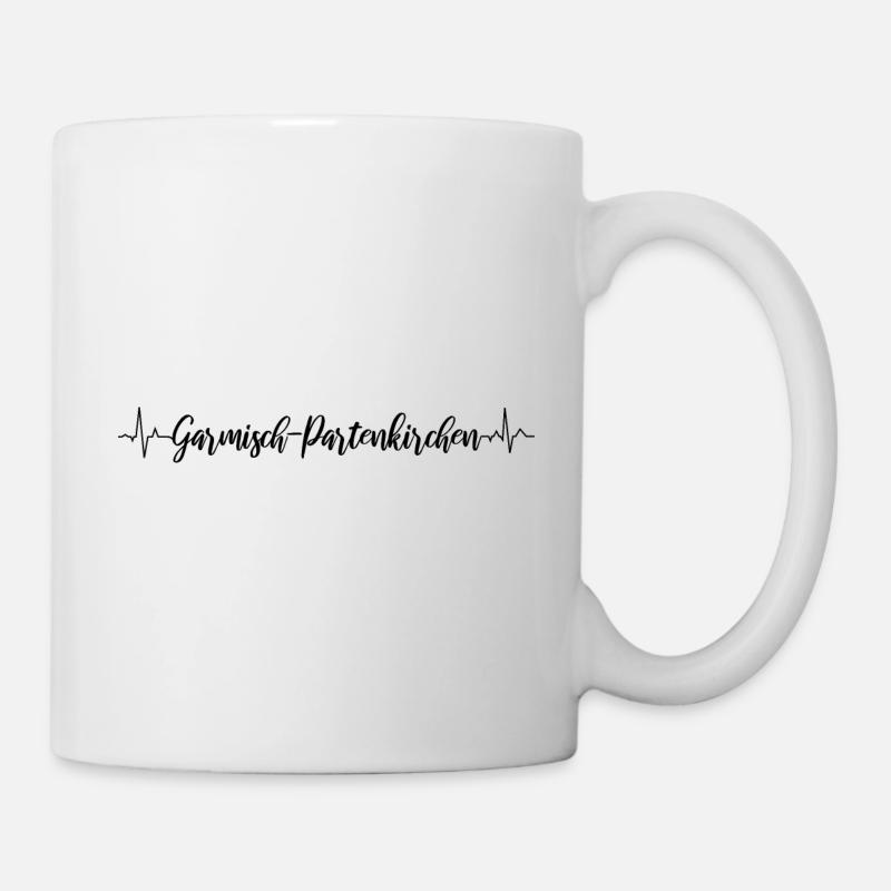 EKG Garmisch Partenkirchen - Tasse - Weiß