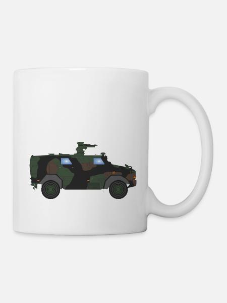 Dingo BW Woodland - Tasse - Weiß