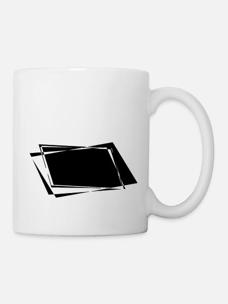 Skewed Background - Mug - white