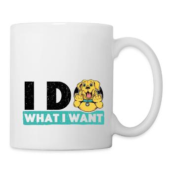 I do what I want - Mug - white - Right