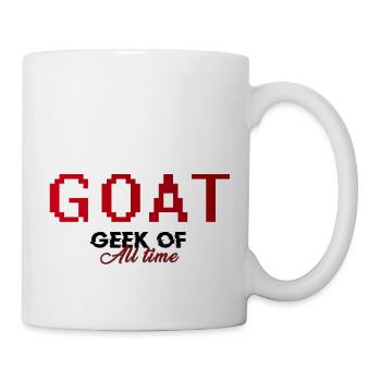 GOAT - Geek Of All Time - Mug blanc - blanc - Droite