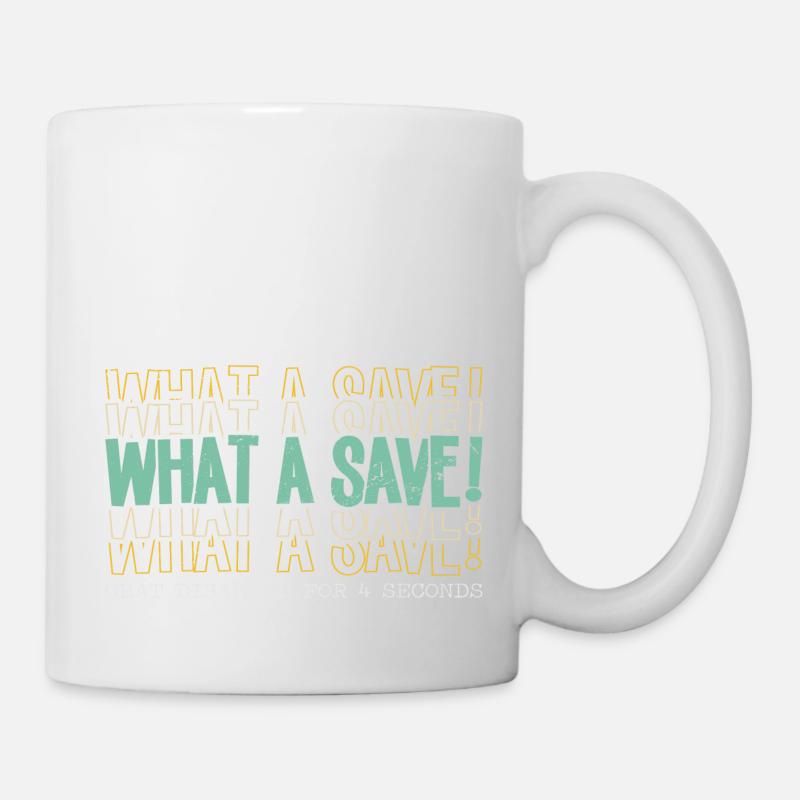 What a Save! - Tasse - Weiß