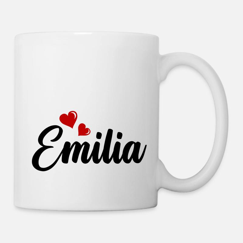 Emilia - Mug blanc - blanc
