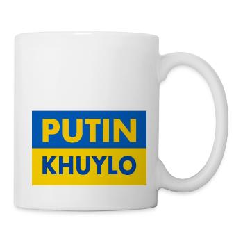 putin khuylo - Tasse - Weiß - Rechts