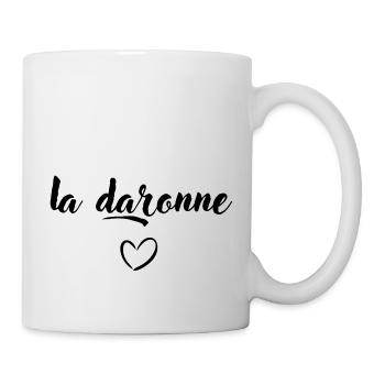 La Daronne - Mug blanc - blanc - Droite