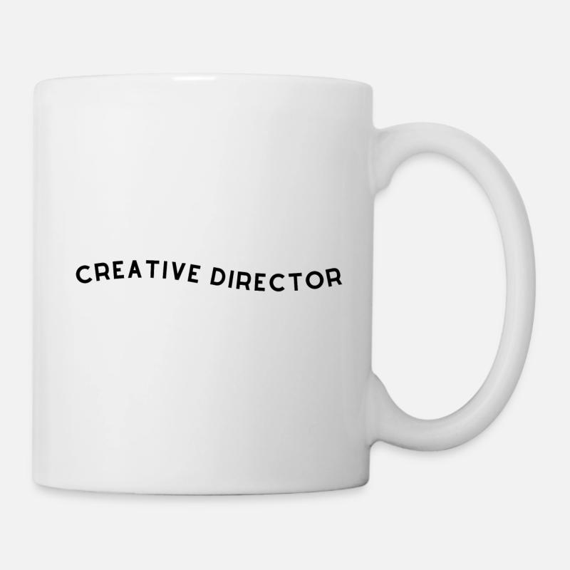 creative director - Tasse - Weiß