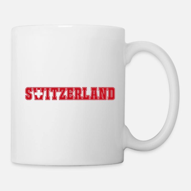 Schweiz - Tasse - Weiß