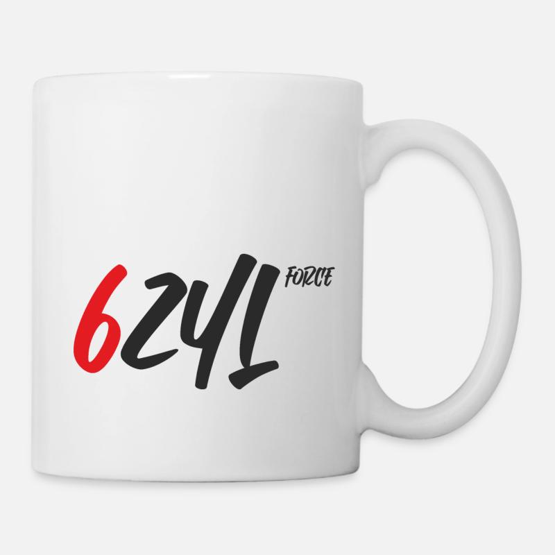 Force 6ZYL - Mug blanc - blanc