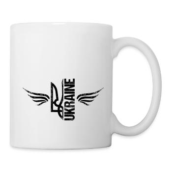 Ukraine Ruhm und Ehre - Tasse - Weiß - Rechts