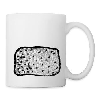 Le bac à litière inspire les puzzles d’images Helge Schneider - Mug blanc - blanc - Droite