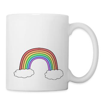 Lighter than the rainbow - Mug - white - Right
