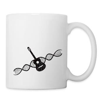 Gitarrist Band Gitarre Musiker Musik Gitarristin - Tasse - Weiß - Rechts