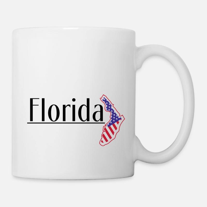 FLORIDA - Mug blanc - blanc