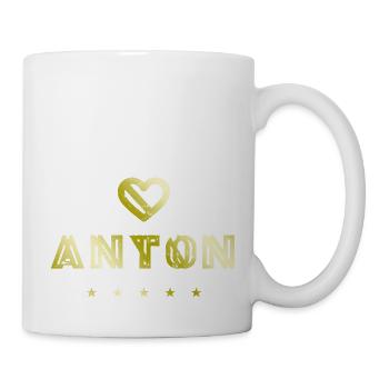 Anton Herz - Mug blanc - blanc - Droite