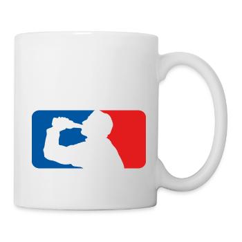 Enterrement de vie de garçon JGA - Mug blanc - blanc - Droite