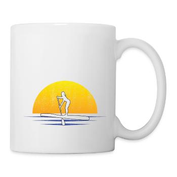 Stand Up Paddling Surfing Stand-up Paddleboarding Stand-up Paddler - Mug - white - Right