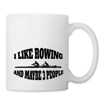 Rower funny rower saying rowing club rowing - Mug - white - Right