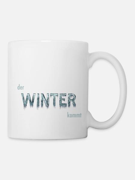 Winter - Tasse - Weiß