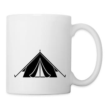 Outdoor Tent Design Cool - Mug - white - Right