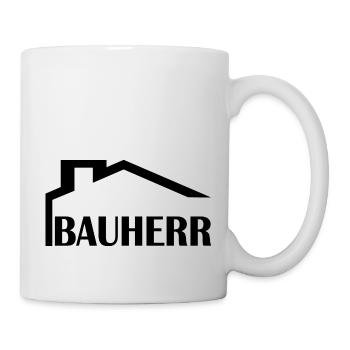 Bauherr 2 - Tasse - Weiß - Rechts