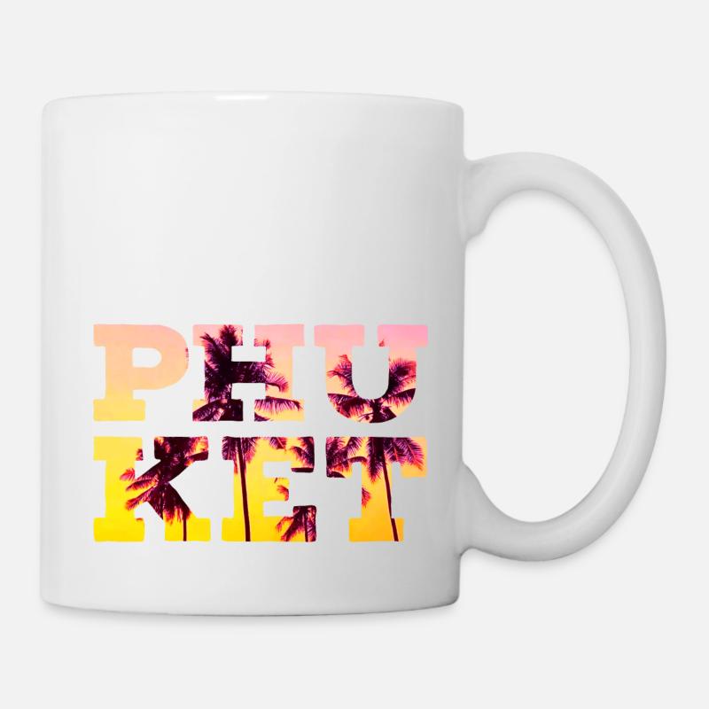 Phuket - Tasse - Weiß