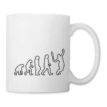 Tennis Tennis Club Raquettes de tennis Joueurs de tennis - Mug blanc - blanc - Droite
