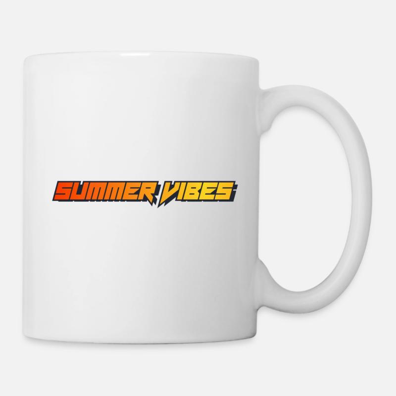 SUMMER VIBES - Mug blanc - blanc