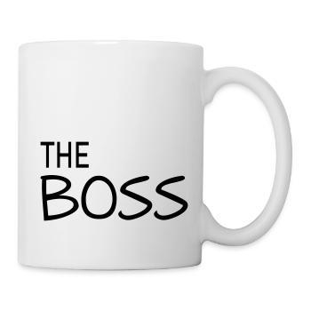 le patron - Mug blanc - blanc - Droite