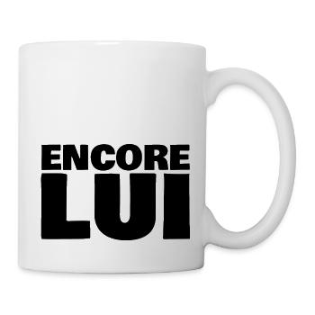 encore lui - Mug blanc - blanc - Droite