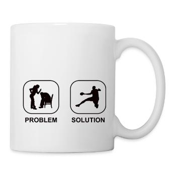 Handballverein Handballer Handball Handballspieler - Tasse - Weiß - Rechts