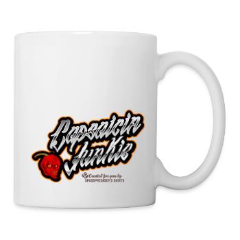 Chili Pepper Capsaïcine Junkie - Mug blanc - blanc - Droite