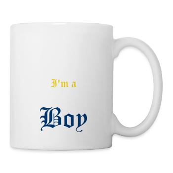Bosnien Bosnier Junge Spruch Geschenk - Tasse - Weiß - Rechts