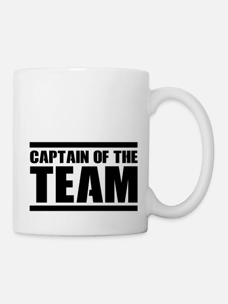 Capitaine de l’équipe - Mug blanc - blanc