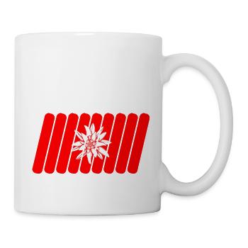 Swiss flag - Mug - white - Right