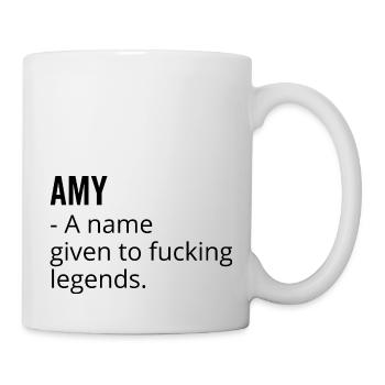 Amy un nom donné à Fucking Legends - Mug blanc - blanc - Droite
