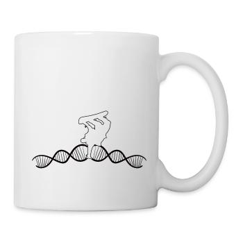 Snowboard Dicton Snowboarder Sports d’hiver - Mug blanc - blanc - Droite