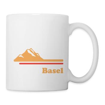 Basel City Switzerland Gift Idea - Mug - white - Right