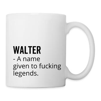 Walter un nom donné à Fucking Legends - Mug blanc - blanc - Droite