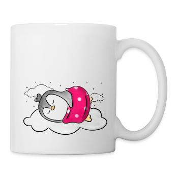Sleeping Penguin - Mug - white - Right