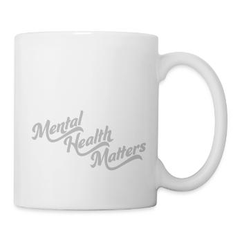 mental health matters quote - Mug - white - Right
