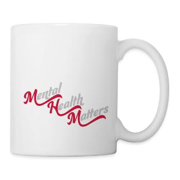 mental health matters quote - Mug - white - Right