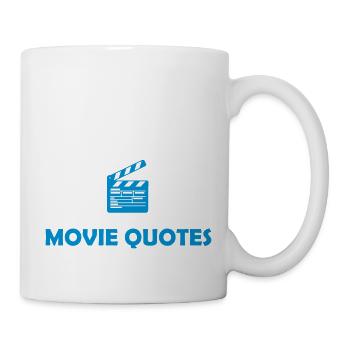 speak fluent movie quotes - Mug - white - Right
