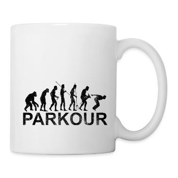 Parkour Runner Cadeau Sports Extrêmes Parkour Runner - Mug blanc - blanc - Droite