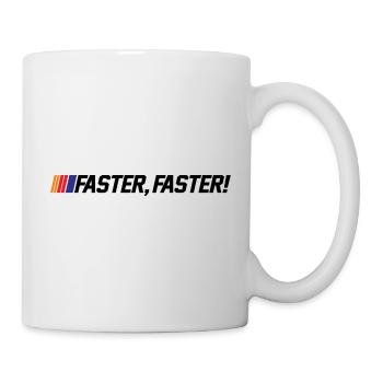 RAPIDE - Mug blanc - blanc - Droite